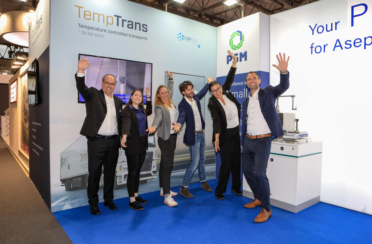 PSM team pharma messe barcelona 2023